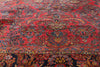 9 x 11 Antique Red Persian Sarouk Rug 79225