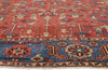 8 x 12 Red Antique Persian Serapi Rug 61530
