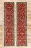 3 x 13 Antique Red Persian Tabriz Rug 90033