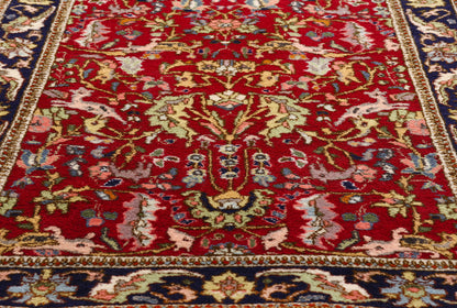 3 x 13 Antique Red Persian Tabriz Rug 90033