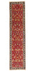3 x 13 Antique Red Persian Tabriz Rug 90033