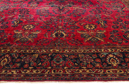 10 x 16 Antique Persian Sarouk Rug 78983