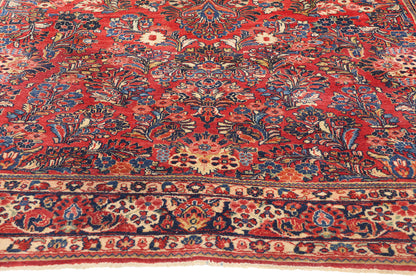 6 x 12 Antique Persian Sarouk Rug 79019