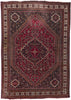 7 x 10 Antique Persian Shiraz Rug 78242