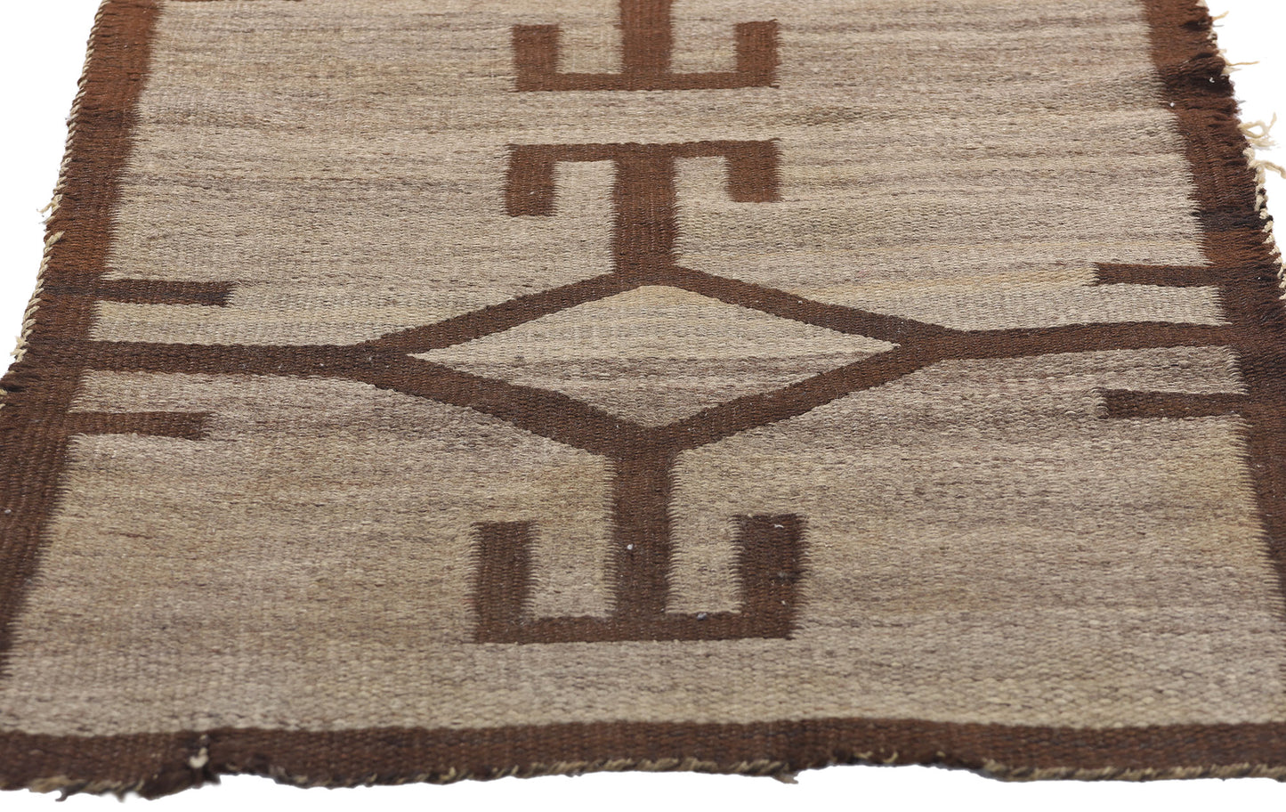2 x 3 Antique Transitional Navajo Rug 79216