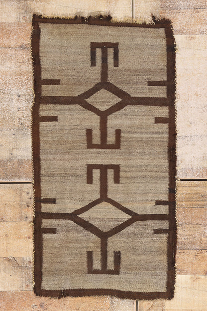 2 x 3 Antique Transitional Navajo Rug 79216