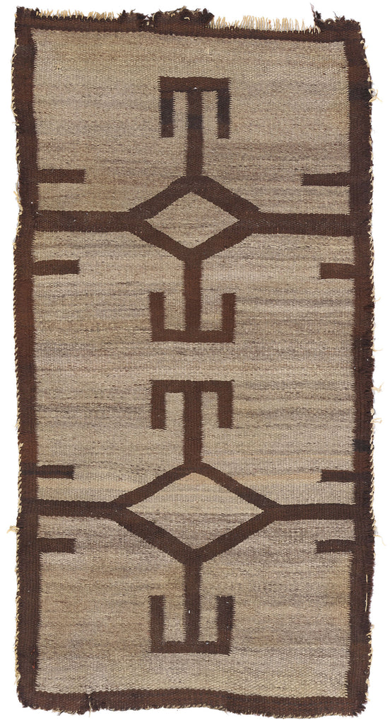 2 x 3 Antique Transitional Navajo Rug 79216