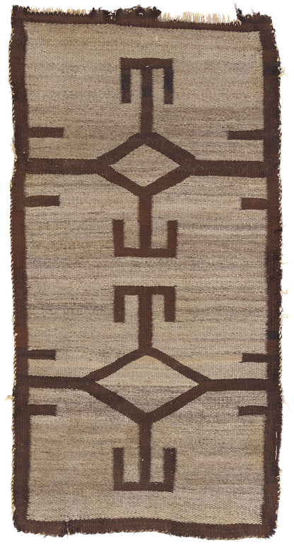 2 x 3 Antique Transitional Navajo Rug 79216