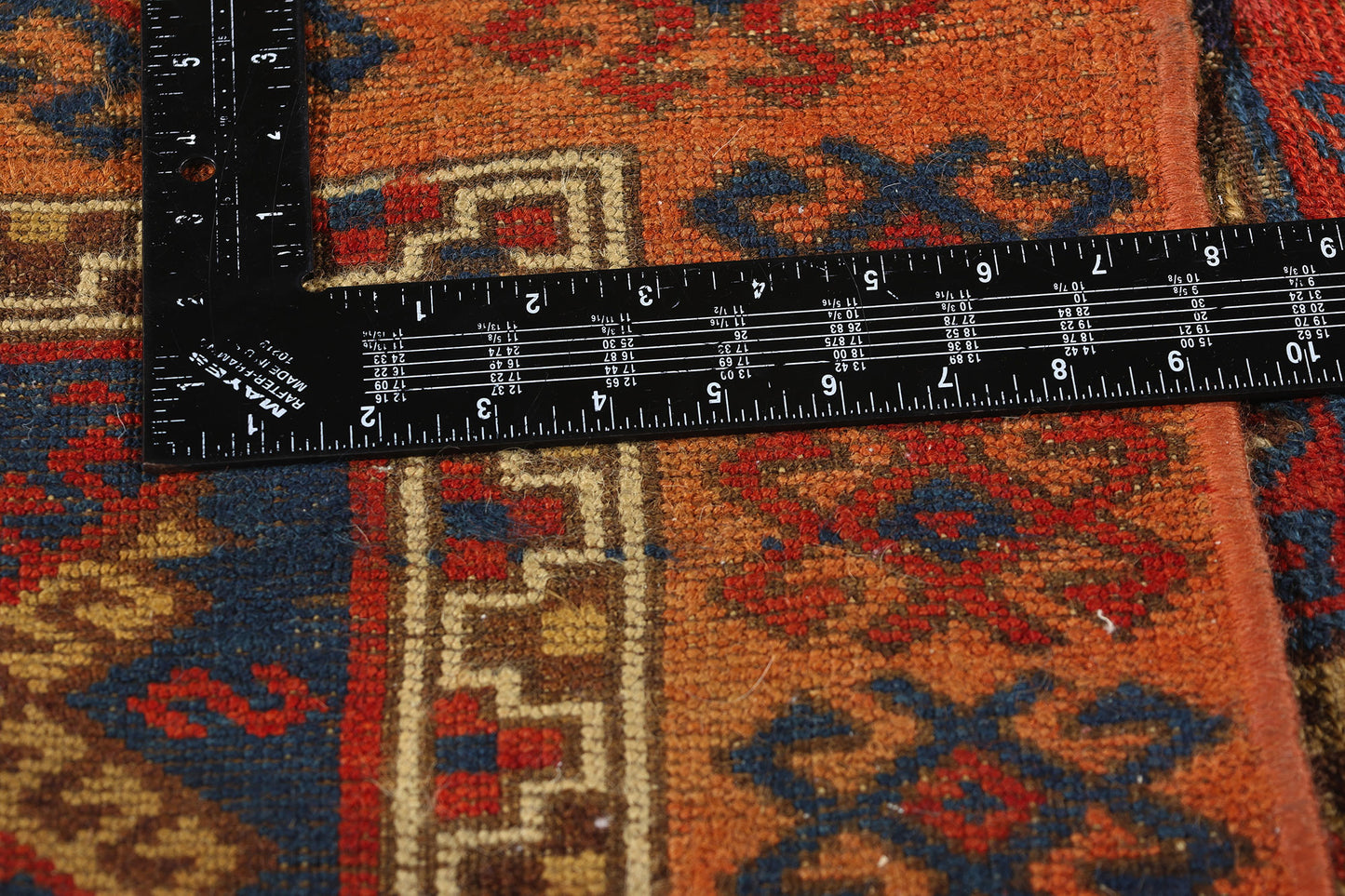 3 x 8 Antique Tribal Turkish Yuruk Rug 78935