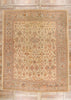 11 x 14 - Beige Antique Turkish Oushak Rug - 74250