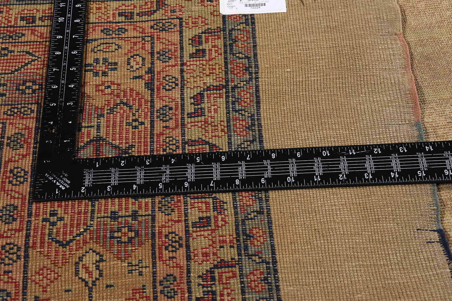 9 x 13 Antique Turkish Sivas Rug 72224