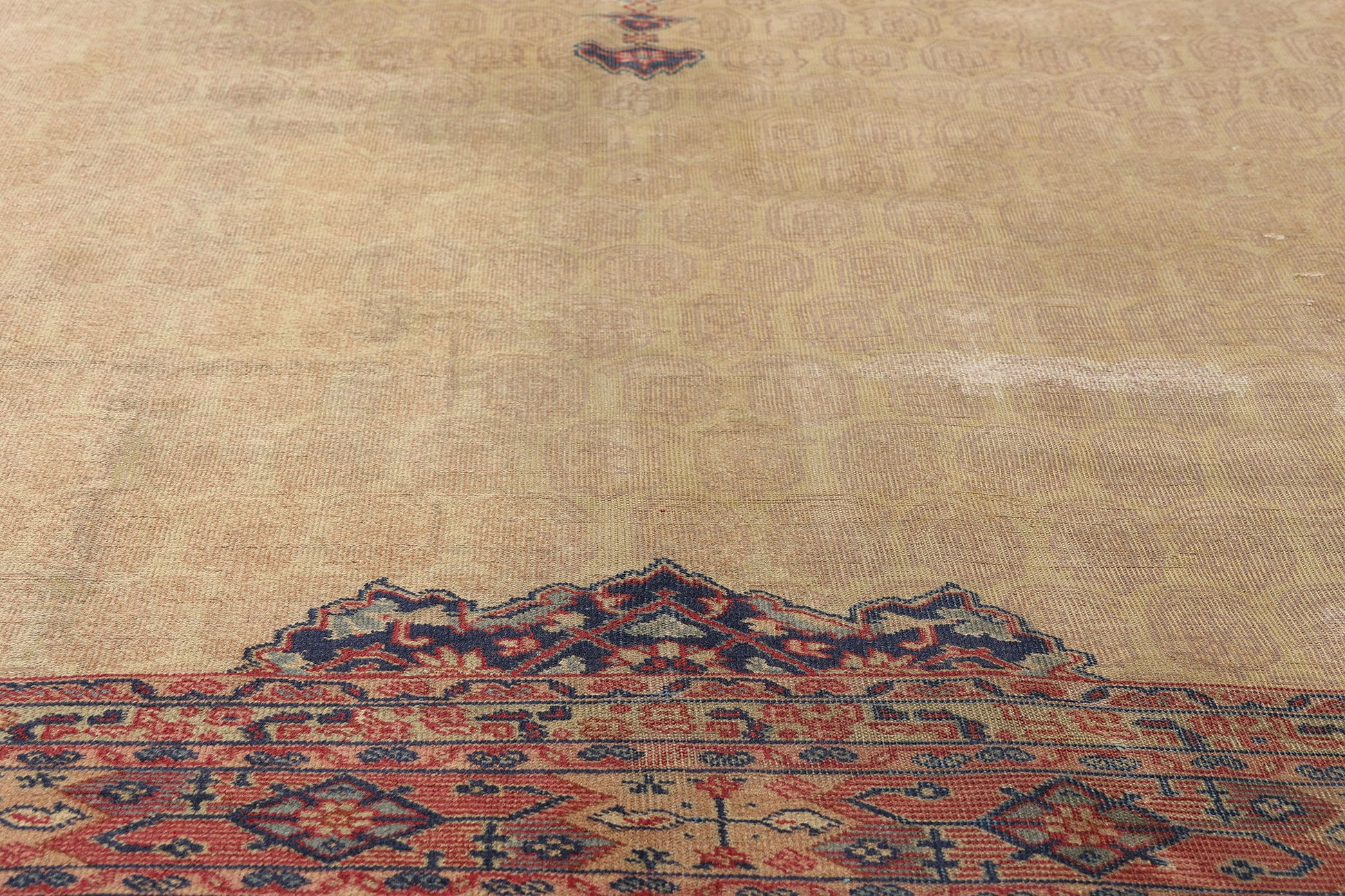 9 x 13 Antique Turkish Sivas Rug 72224