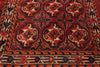 2 x 4 Red Antique Afghan Turkmen Chuval Bag 79342