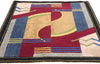 3 x 4 Art Deco Bauhaus American Hooked Rug 79114