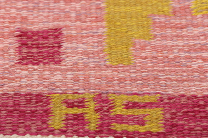 6 x 10 Astrid Sampe Vintage Swedish Rollakan Rug 79055