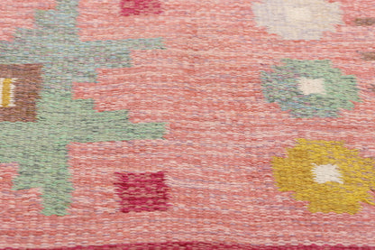 6 x 10 Astrid Sampe Vintage Swedish Rollakan Rug 79055