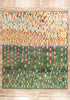 12 x 14 Modern Green Beni Mrirt Moroccan Rug 79134