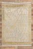 6 x 9 Modern Biophilic Moroccan Rug 31290