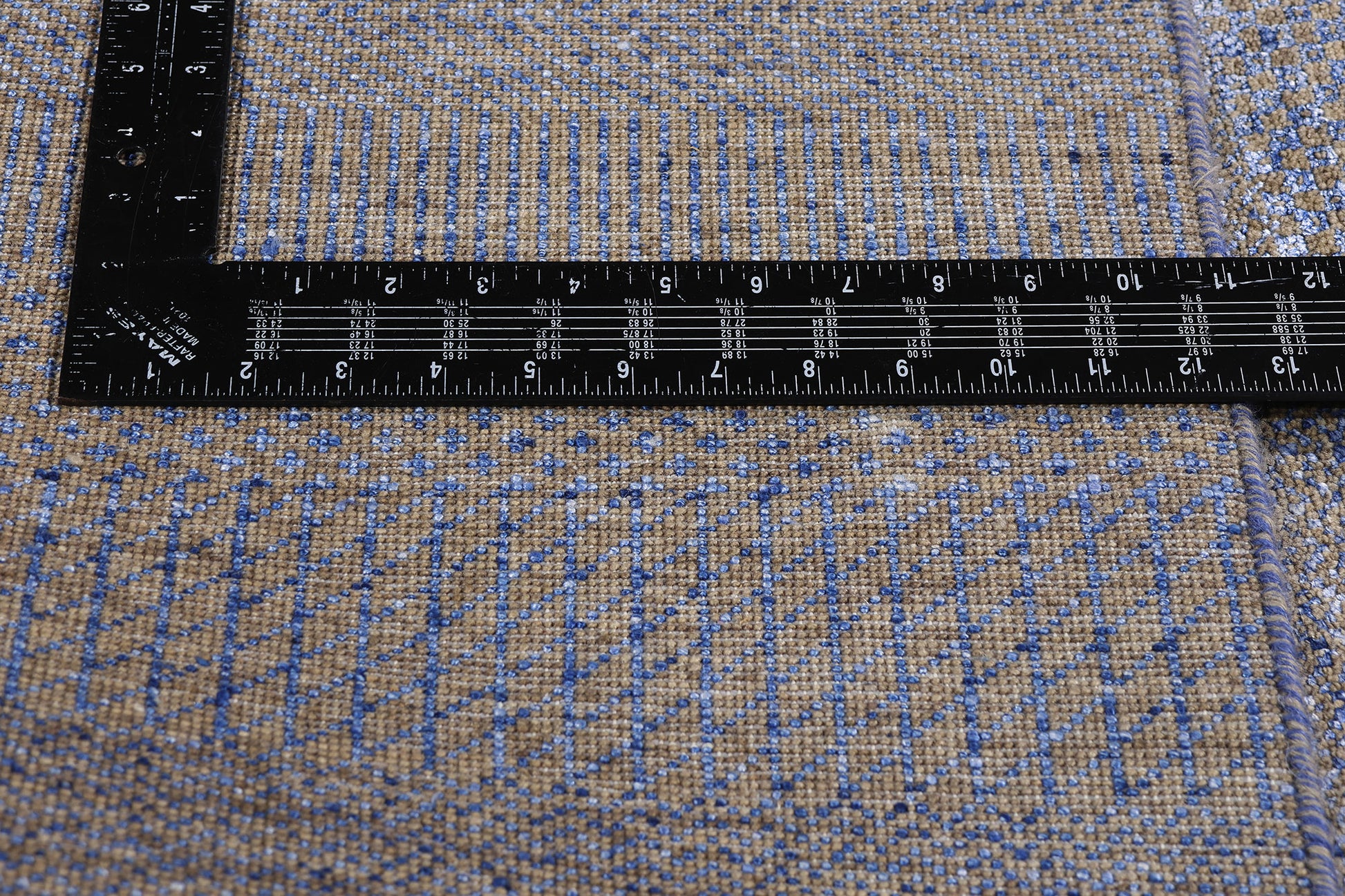 9 x 12 Gray Transitional Wool and Silk Rug 30332