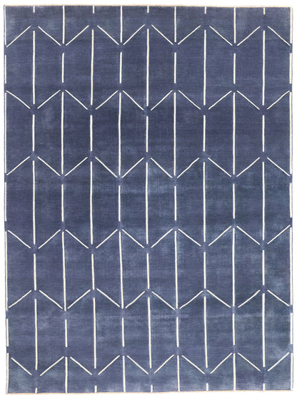 9 x 12 Modern Geometric High-Low Rug 31187