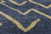 8 x 10 Azure Cascade Modern Blue Moroccan Rug 31207