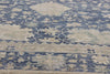 10 x 14 - Blue Modern Oushak Rug - 30711