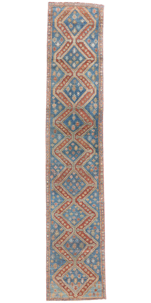 3 x 14 Antique Persian Bakhtiari Rug 61326