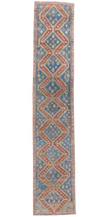 3 x 14 Antique Persian Bakhtiari Rug 61326
