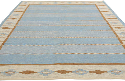 6 x 10 Vintage Swedish Rollakan Rug 79041
