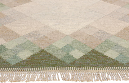 6 x 9 Brita Svefors Vintage Swedish Rollakan Rug 79027