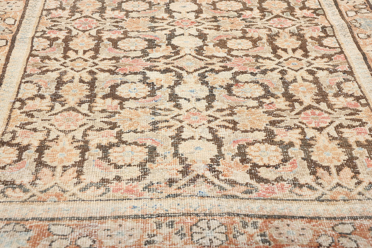 4 x 10 Antique Persian Mahal Rug 61313