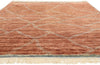 8 x 10 Burnt Sienna Cascade Modern Moroccan Rug 31246