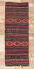 2 x 7 Antique Caucasian Shahsavan Jajim Kilim Rug 78943