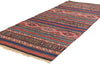 3 x 7 Antique Caucasian Shahsavan Jajim Kilim Rug 78950