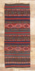 3 x 7 Antique Caucasian Shahsavan Jajim Kilim Rug 78950