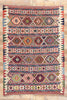 7 x 10 Antique Caucasian Shirvan Kilim Rug 78946