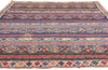 7 x 8 Antique Caucasian Shirvan Kilim Rug 78952