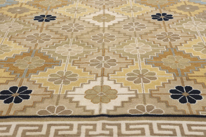 9 x 12 Modern Chinese Art Deco Rug 31345