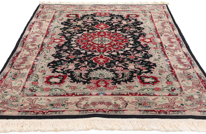 4 x 6 Vintage Chinese Tabriz Rug 79115