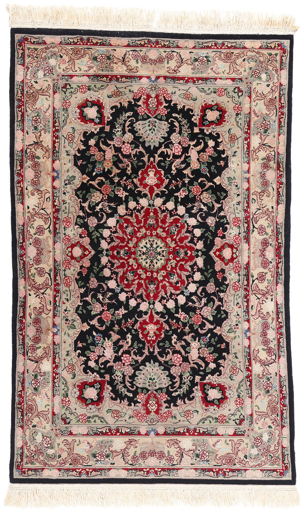 4 x 6 Vintage Chinese Tabriz Rug 79115