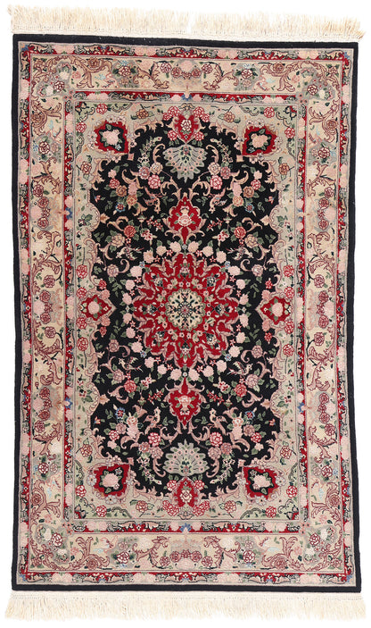 4 x 6 Vintage Chinese Tabriz Rug 79115