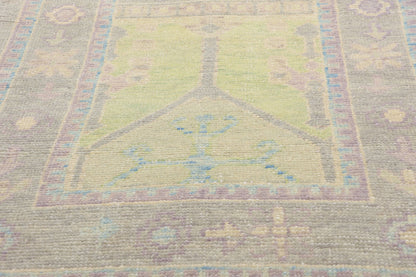 3 x 18 Modern Turkish Oushak Rug 53968