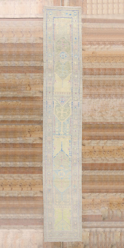 3 x 18 Modern Turkish Oushak Rug 53968