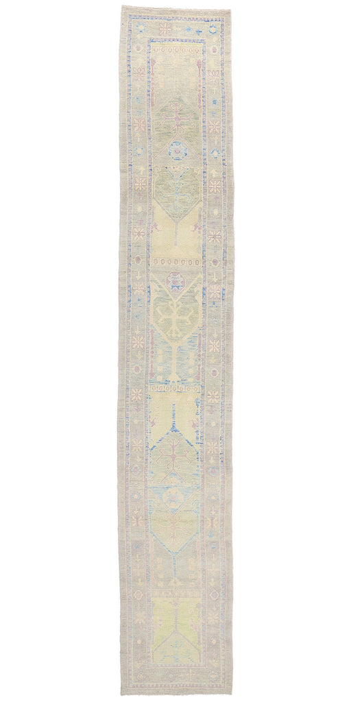 3 x 18 Modern Turkish Oushak Rug 53968