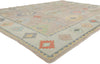 10 x 13 Modern Turkish Oushak Rug 53957