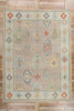 10 x 13 Modern Turkish Oushak Rug 53957