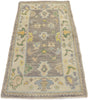2 x 4 - Gray Turkish Oushak Rug - 53600