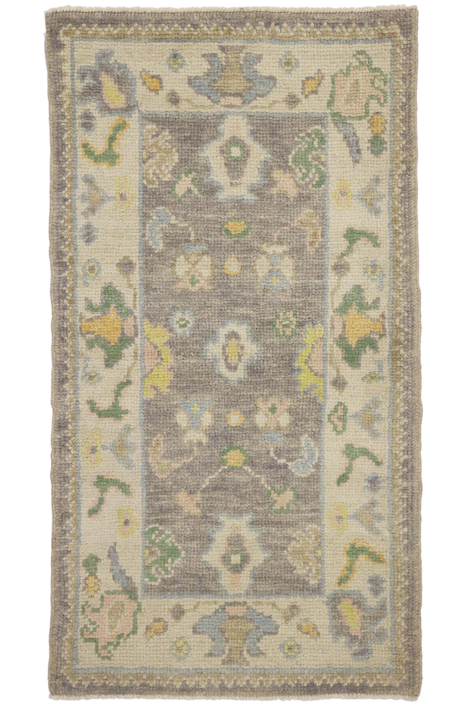 2 x 4 Colorful Turkish Oushak Rug 53600