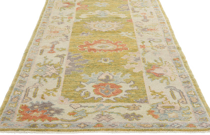 3 x 19 Colorful Modern Turkish Oushak Rug 53947