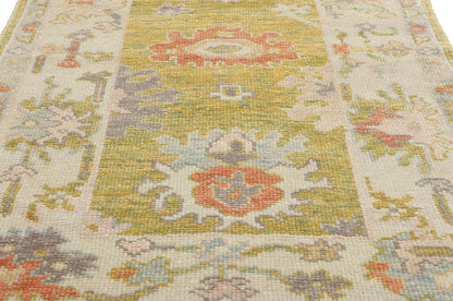 3 x 19 Colorful Modern Turkish Oushak Rug 53947